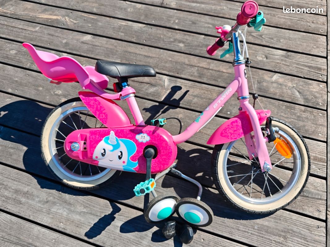 Roue Btwin Licorne Velo Licorne 14 Pouces Vélo B-twin Btwin 14
