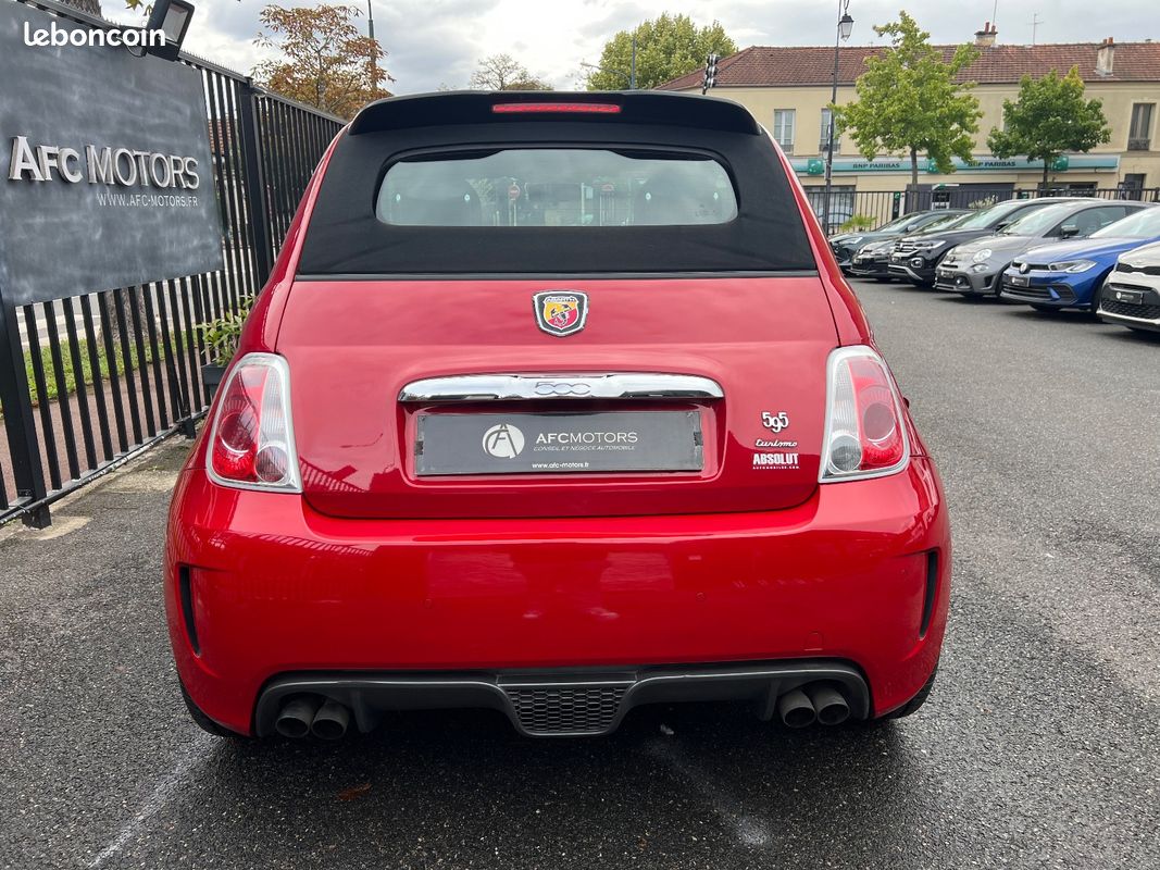 ABARTH 500 CABRIO 595 C Turismo BVA 160 Ch (image 7)