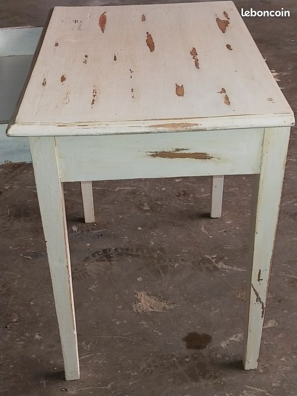 Table blanche cerusee (image 3)