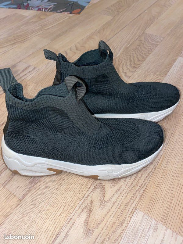 Chaussures noir, Zara, taille 37 (image 1)