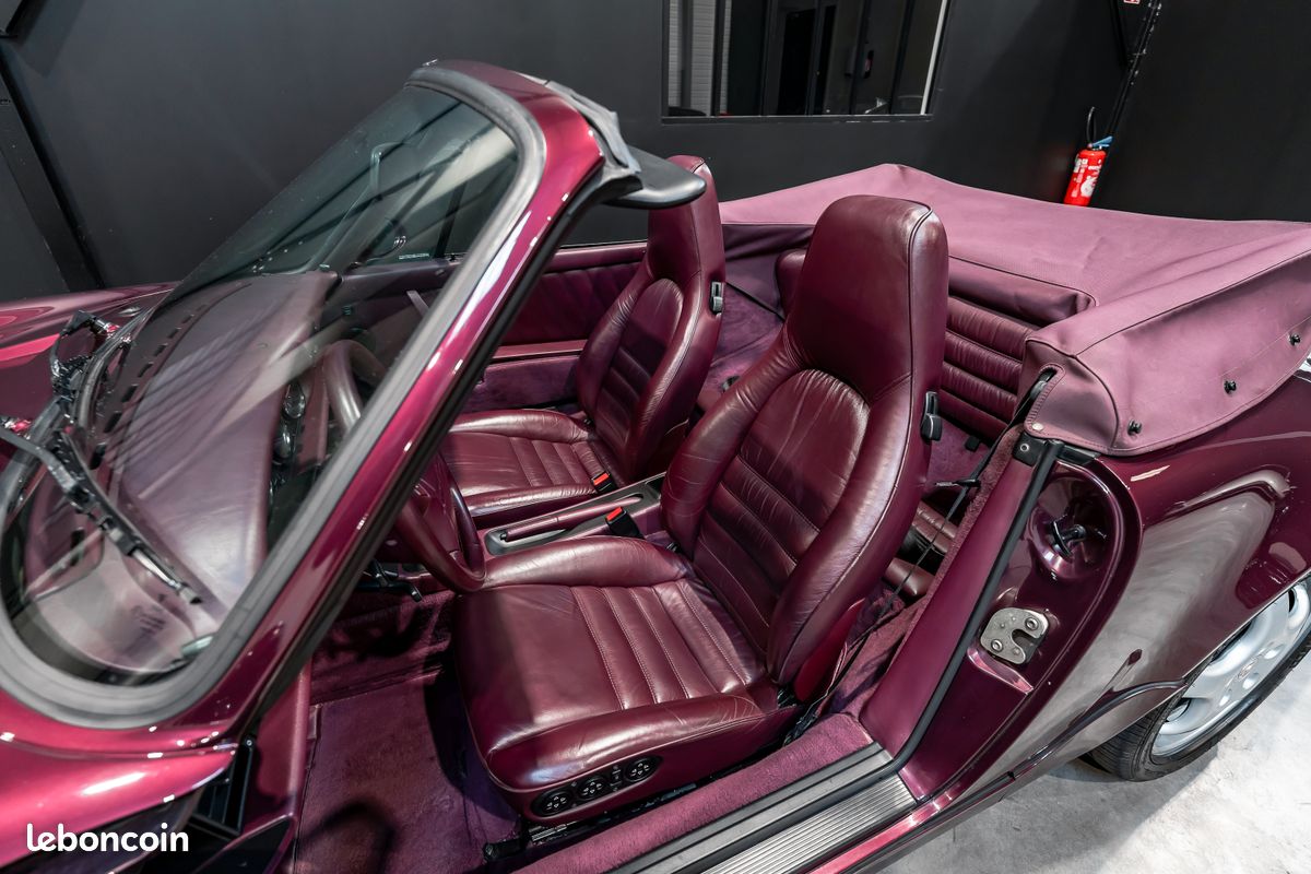Porsche 911 Type 964 Carrera 2 Cabriolet - Gros dossier - Peinture neuve (image 9)