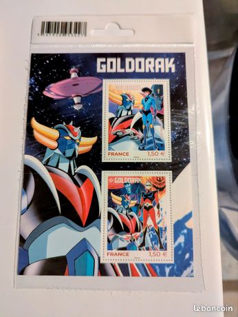 Collection Complète De Billets Goldorak Numérotés – Sous Plastique – Très Rares – NEUF
