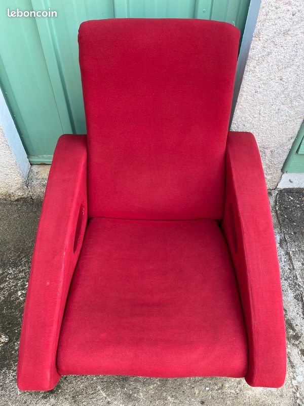 Rare Fauteuil François Letourneur pour Maurice Mourra 1950 Vintage (image 5)