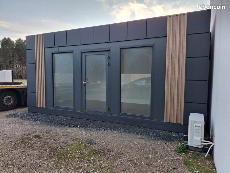 Bungalow 6x3 PROMO bulle de vente mobile modulable container aménagé (image 1)