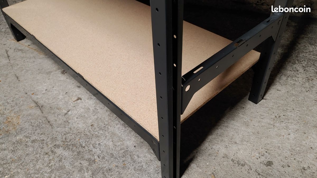 Grande étagère métal 96x180x40 (image 5)