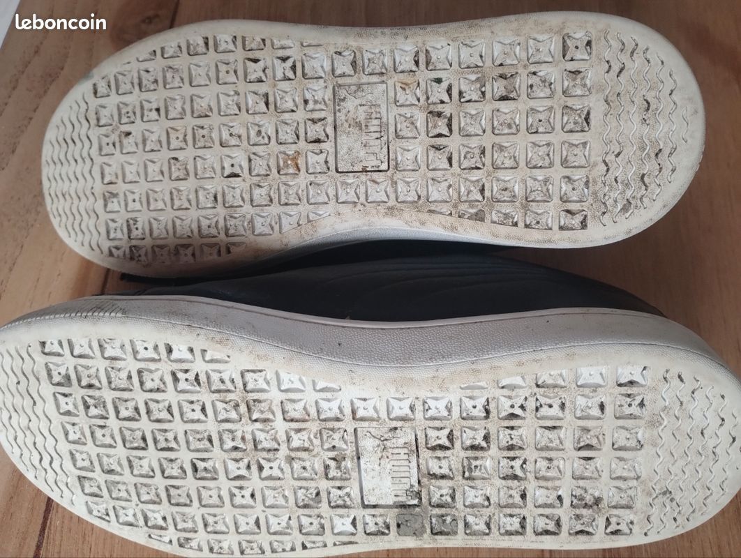 Baskets noires Puma (image 2)
