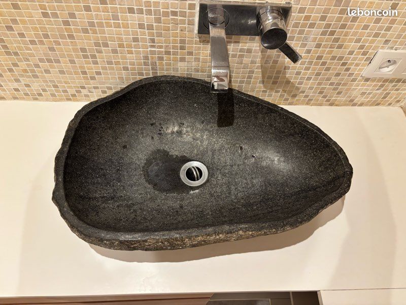 Vasque lavabo en pierre (image 2)