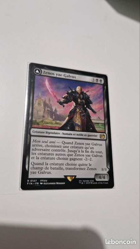 Carte MTG FF Zenos yae Galvus - Collection Carte MTG FF Zenos yae Galvus - Collection
