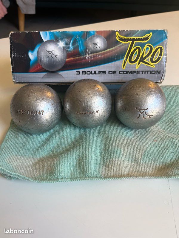 Boule de pétanque toro obut inox (image 1)