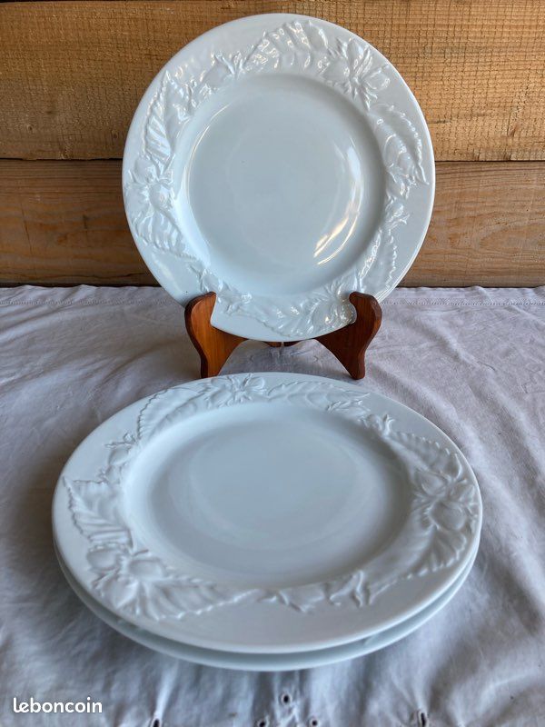 3 assiettes Philippe deshoulieres (image 1)