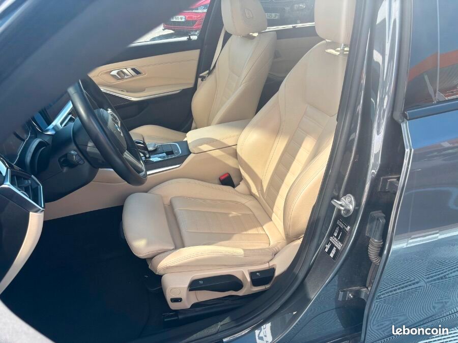 BMW Série 3 Touring (G20) 320DA 163 BVA8 PACK Sièges Sport TOE JA18 Hifi Key Less 1ère Main (image 5)