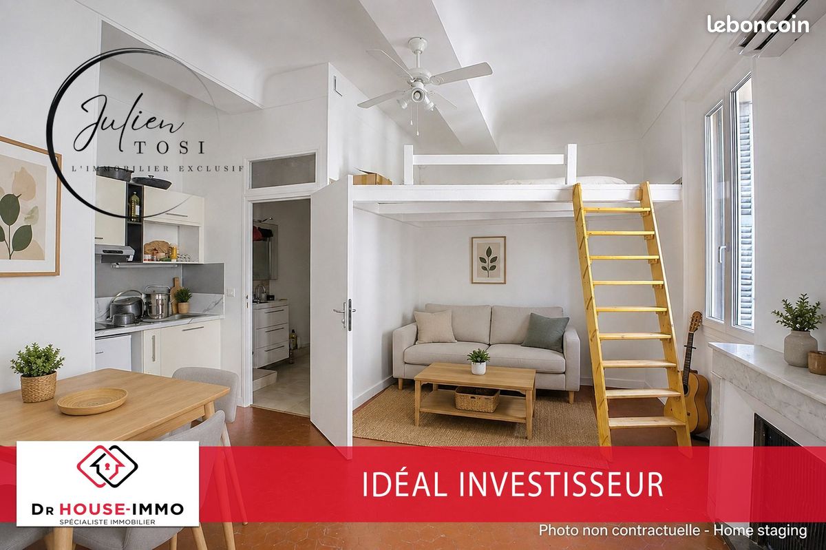 Appartement 2 pièces 34 m² · à Grasse · 34 m² · 108 000 €