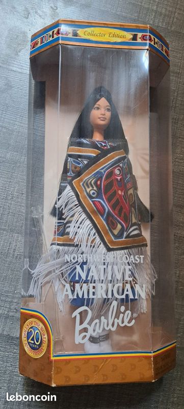 Northwest Coast Native American Barbie Sold At Auction: BARBIE