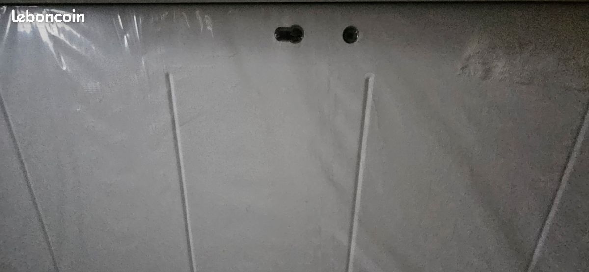 Porte d'entrée aluminium blanche (image 4)
