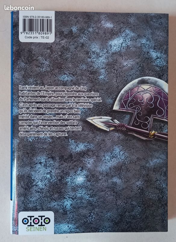 Manga Gate : Au-delà de la porte tome 3 (image 2)