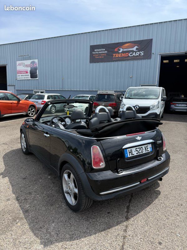 Mini Cooper r52 1.6 essence 115cv cabriolet ct ok GARANTIE (image 2)