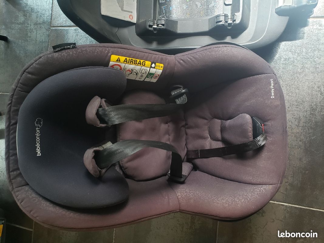Siège auto Bébé Confort 2wayPearl et sa base Isofix (image 1)