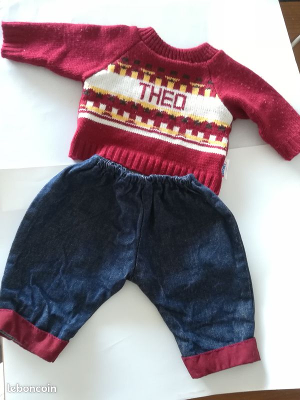 Lot de vêtements Berchet pour poupon THEO 50 cm (image 6)