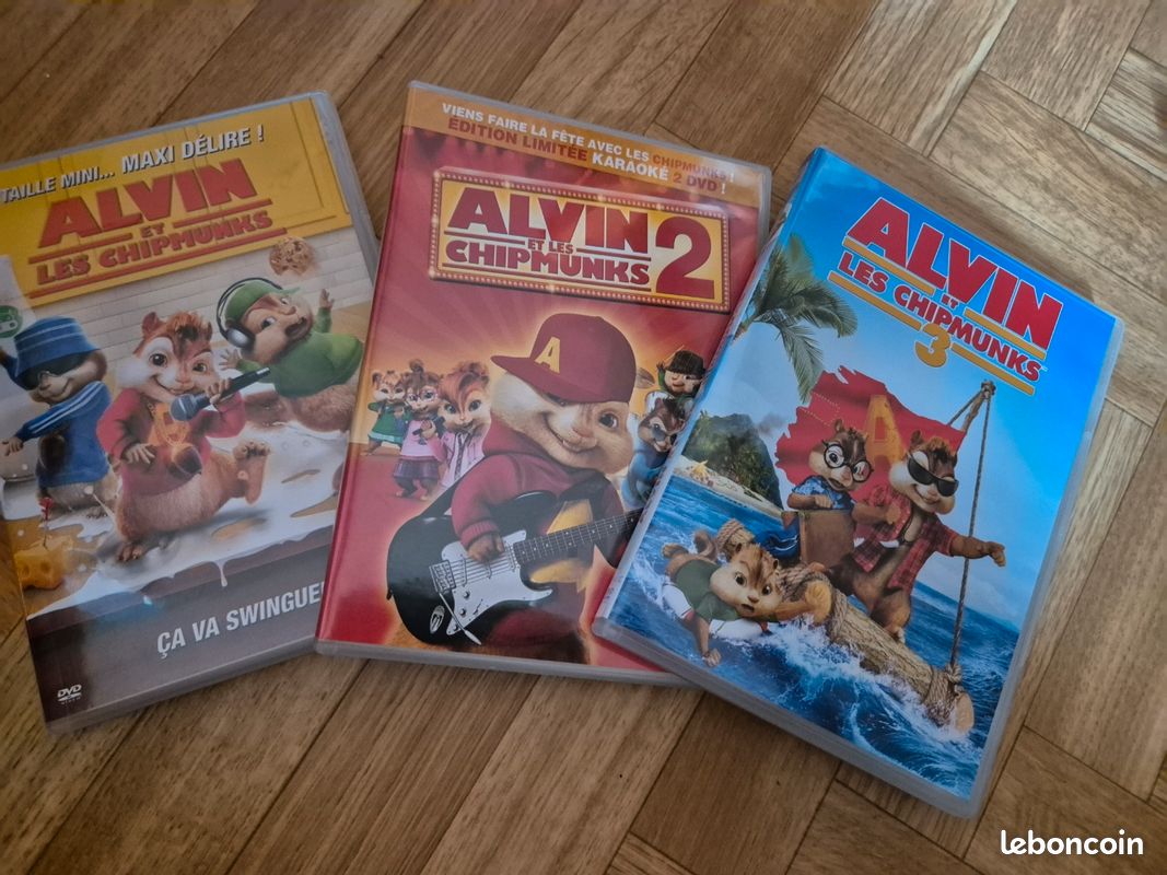 Dvd collection Alvin et les Chipmunks (image 1)