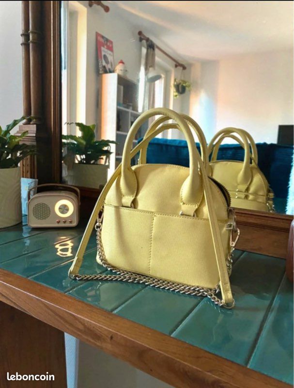 Sac Bandoulière Sac Jaune Moutarde Zara Sac A Bandoulière, Jaune