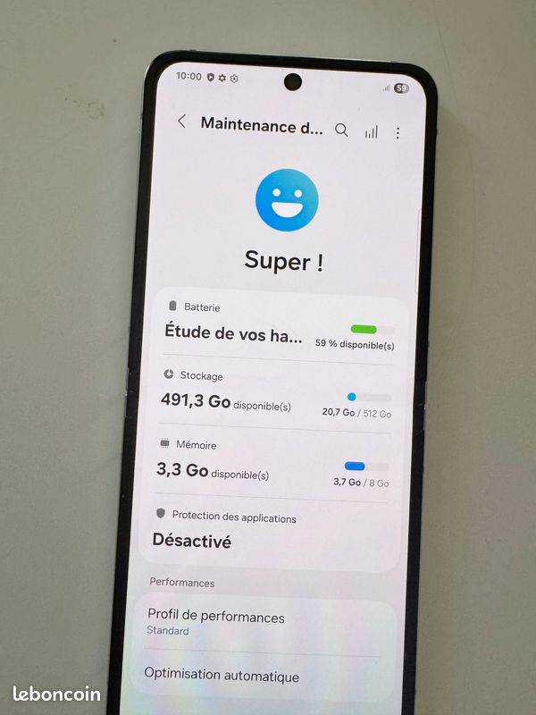 Samsung Galaxy Z Flip 5 – 512 Go – excellent état (image 3)