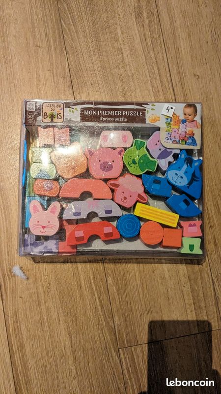 Puzzle bois enfant (image 1)