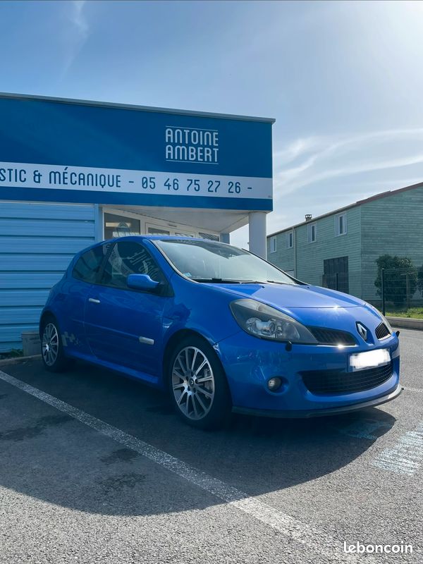 Renault Clio 3 RS 2.0 16V 197CH Phase 1 Pack Luxe 3P Bleu Monako (image 2)
