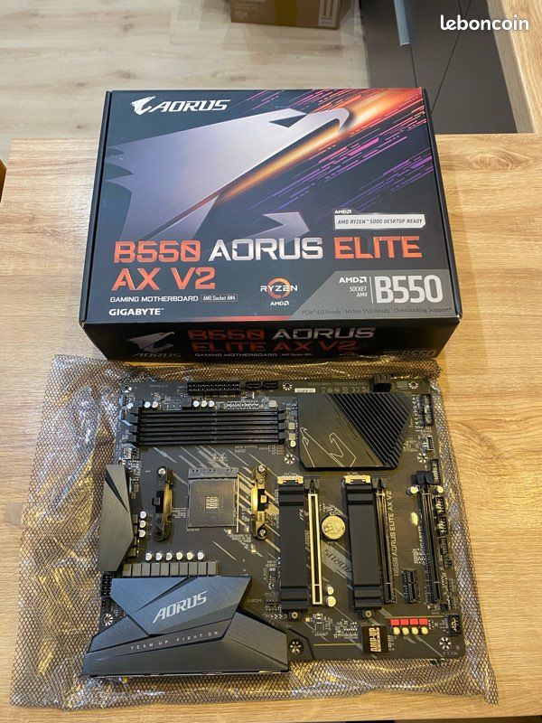 Carte mère B550 aorus élite ax v2 am4 Accessoires informatique