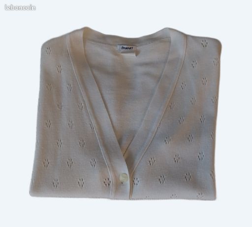 Pull/Gilet Toscane Taille 44 XXL Violet - Occasion En Très Bon état - Idéal Pour L'automne/hiver