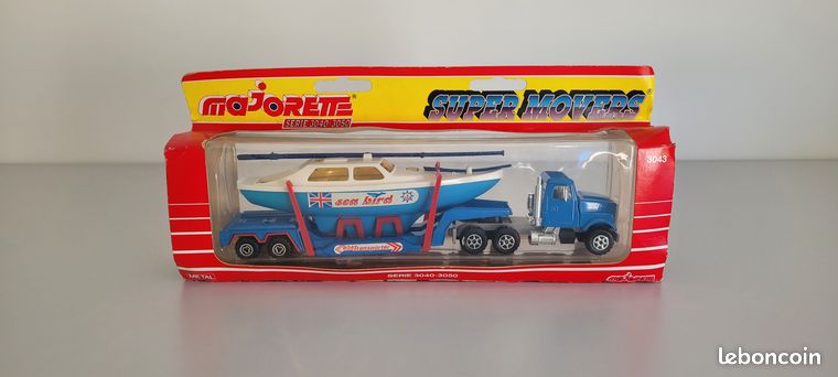 Camion Majorette 3000 N°3068 - Mack Billy's Band - Échelle 1/60 - Neuf En Boîte - Fabriqué En France