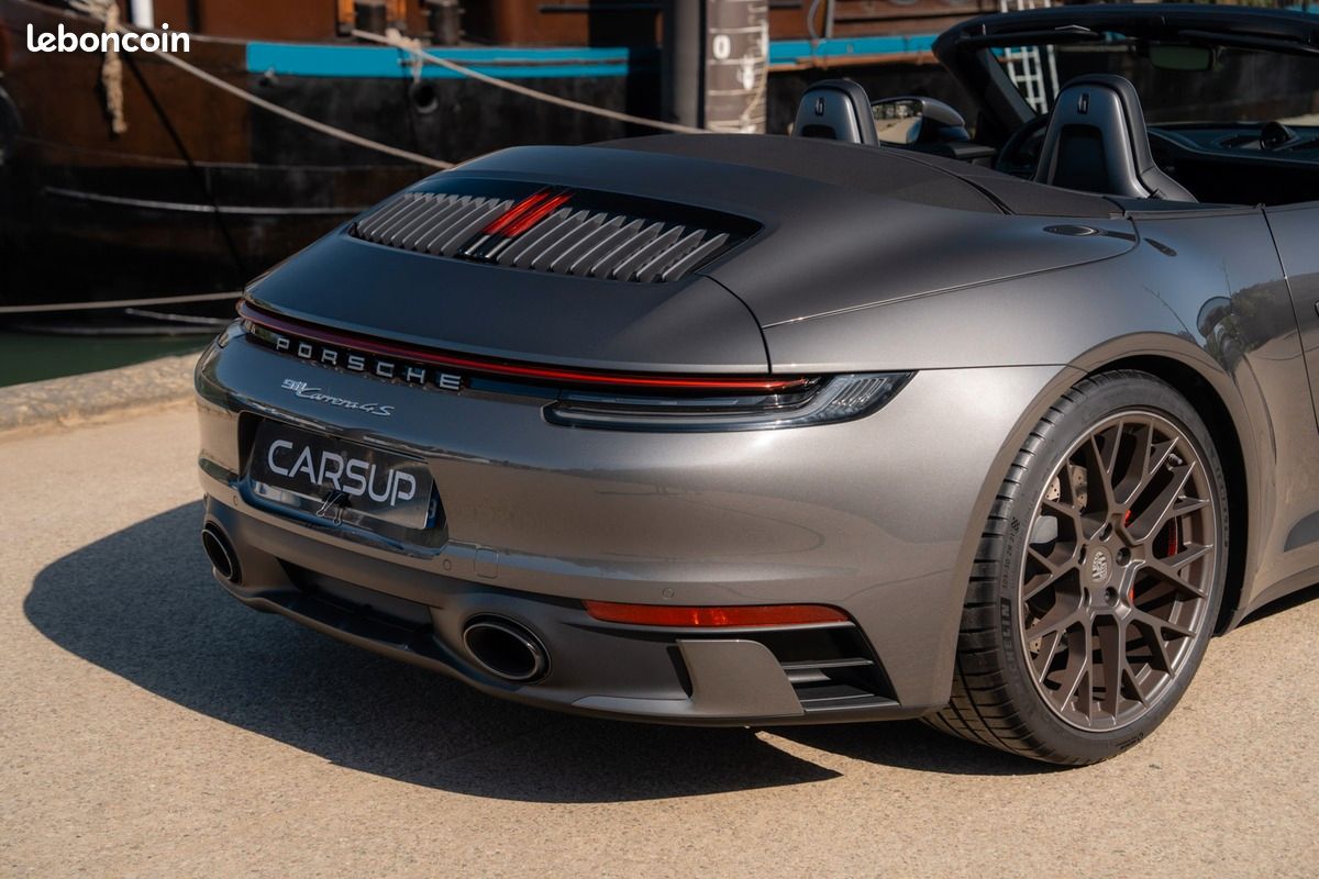 Porsche 911 Carrera 4S Cabriolet Type 992.1 PDK 450cv - 1ère main française (image 12)