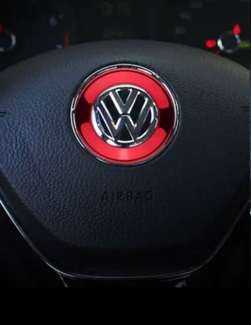 Décoration central pour volant voiture autocollant VW New BEETLE -  Équipement auto
