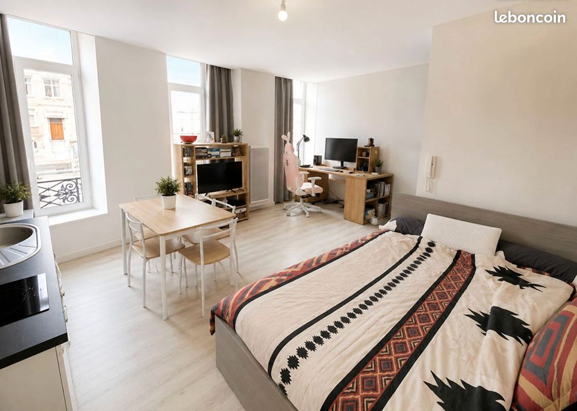 Appartement 1 pièce 23 m² · à Boulogne-sur-Mer · 23 m² · 65 000 €