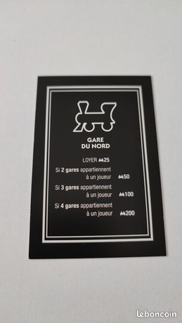 Jeu De Société Monopoly Nord - Édition Spéciale - Occasion