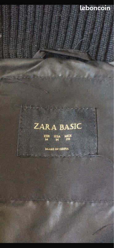 Manteau à capuche fourrure Zara (image 7)