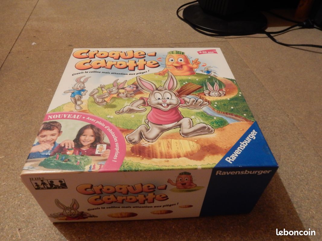 Jeux de société (monopoly, labyrinthe, hophop galopons, croque carottes, qui est ce) (image 3)