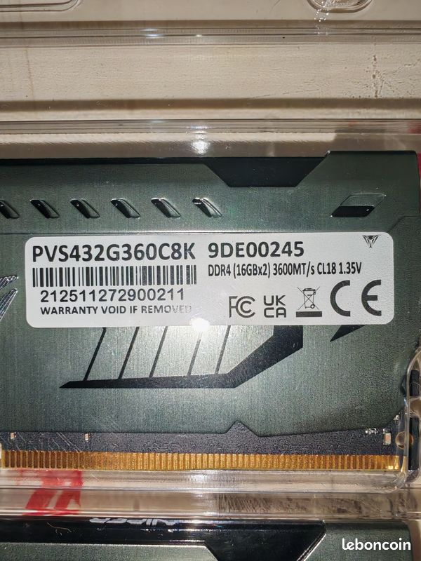 DDD4 2x16gb 3600MTs (image 3)