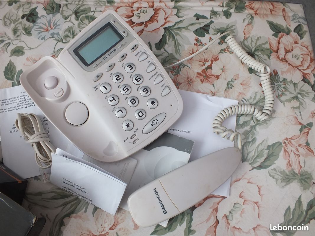 Téléphone Sagemcom C120 eco (image 2)