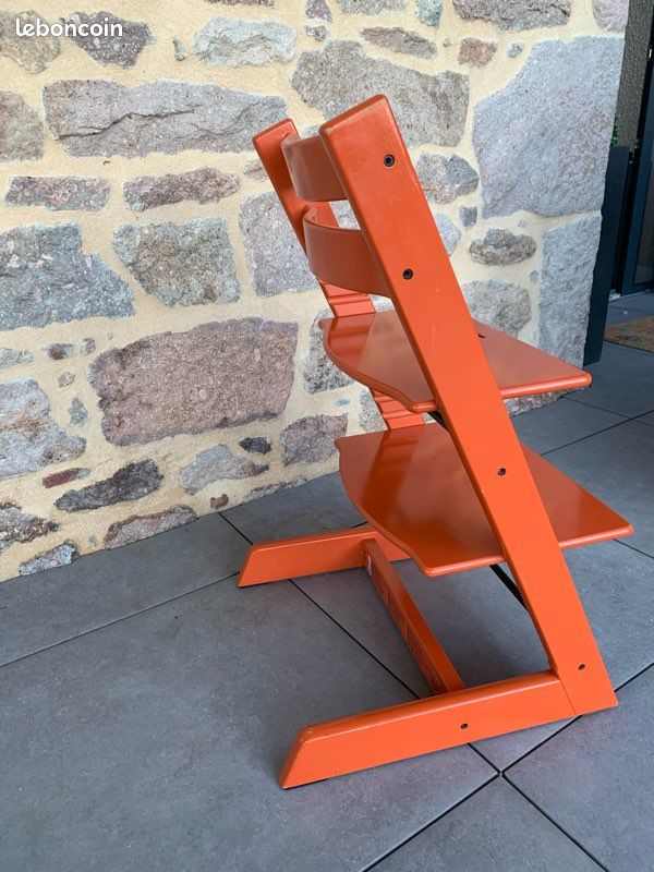 Chaise haute évolutive Stokke Tripp Trapp orange (image 2)