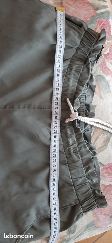 Pantalon toile 44 kaki Kiabi (image 6)