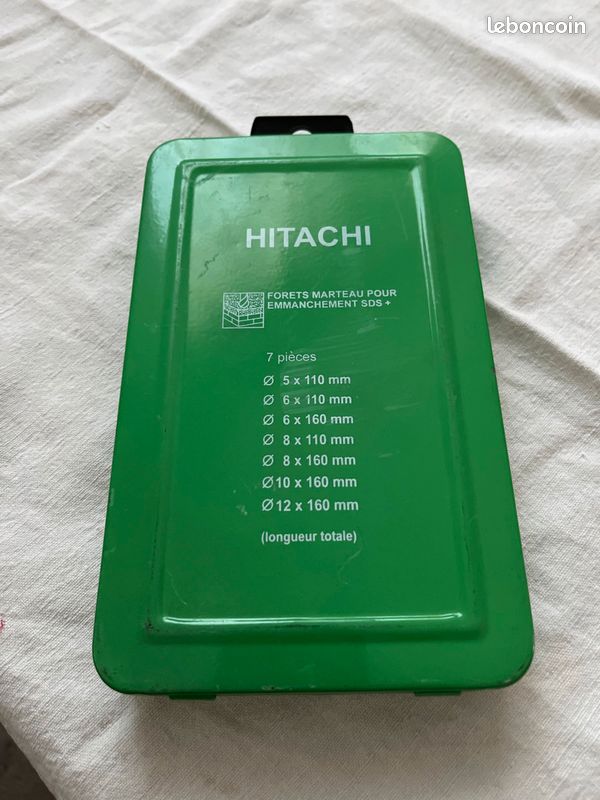 Coffret 7 forêts SDS+ HITACHI (image 2)