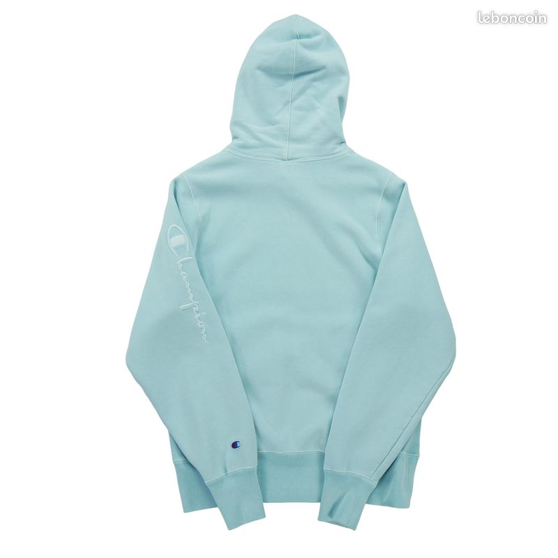 Pull Champion Blanc Sweat Champion Bleu Ciel Champion Sweat à - Main Image