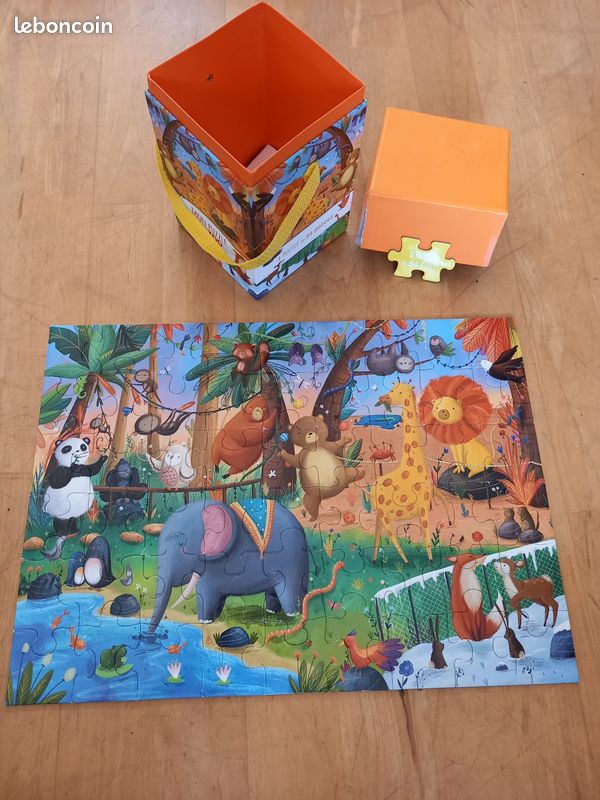 Puzzle les animaux du Zoo (image 1)