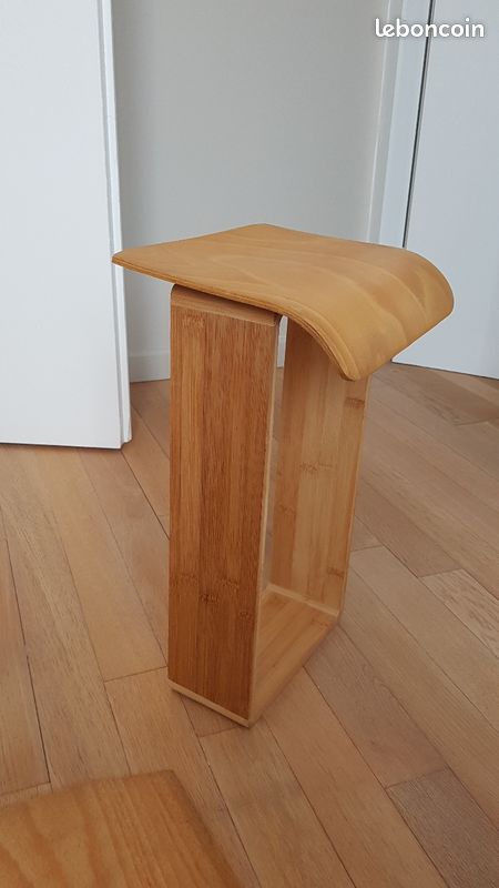 Assise ancienne chaise ecolier vintage (image 1)