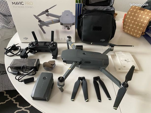 Drone DJI Mavic Pro (fly more combo) Photo, audio vidéo