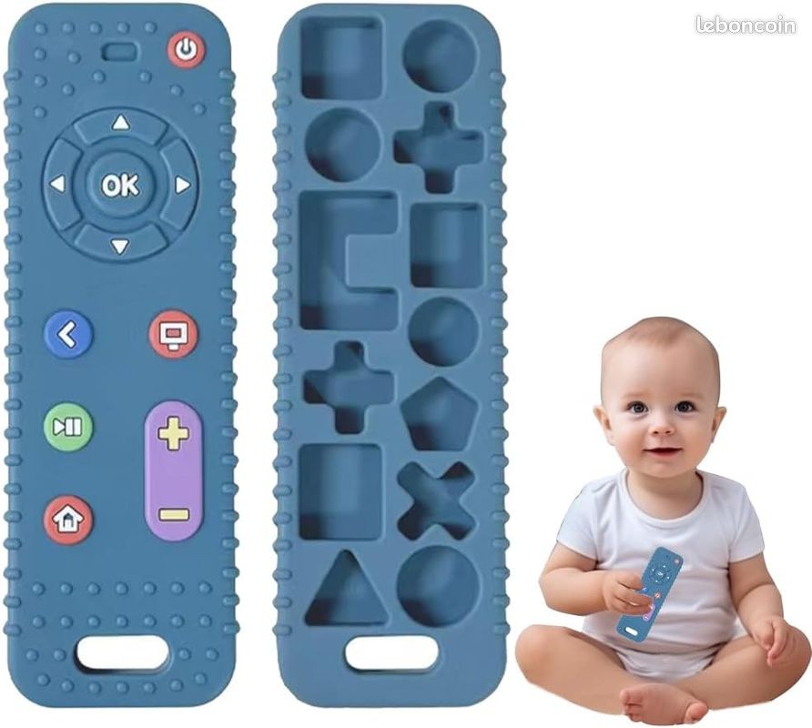 Jouet Dentition Bébé en Silicone, Jouet Bebe Mois An Cadeau