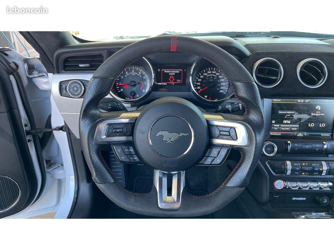 FORD MUSTANG Fastback 2.3 EcoBoost 317 COUPE - ENTRETIENS FORD / SIEGES CHAUFFANTS ET VENTILES / CAMERA DE RECUL (image 20)