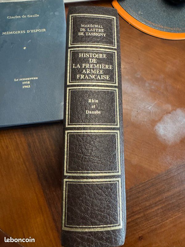Histoire de la Première Armée Francaise Rhin et Danube par le Maréchal de Lattre de Tassigny (image 1)