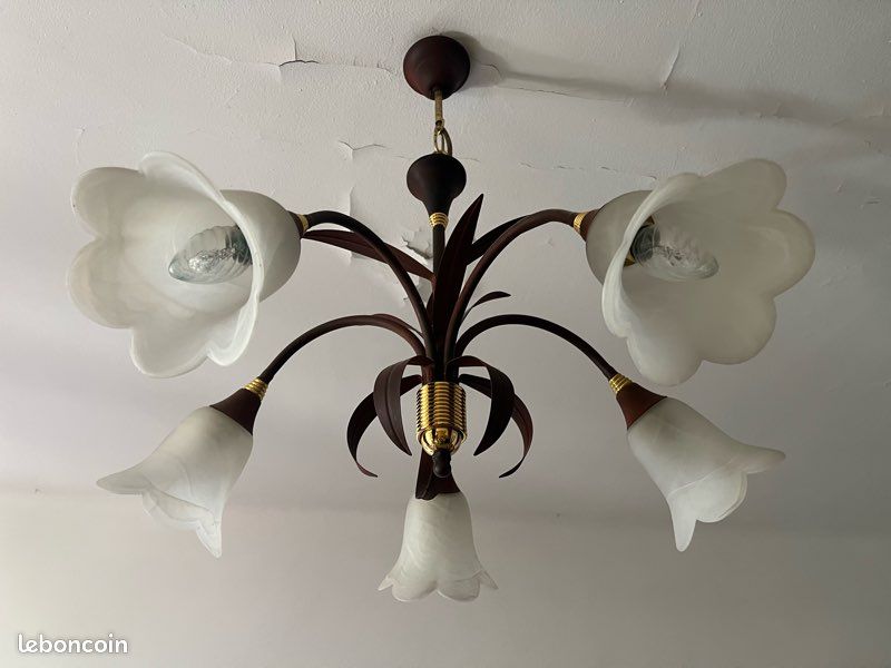 Lustre séjour + applique assortie (image 2)
