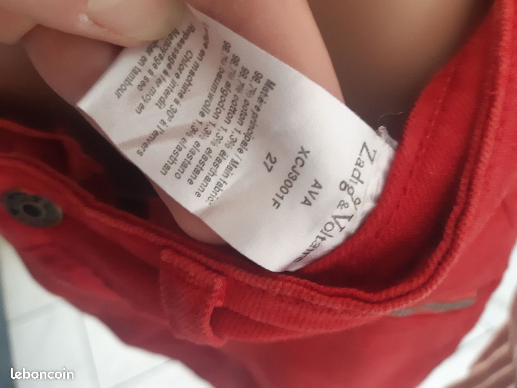 Zadig et Voltaire jean taille 36/38 (image 8)